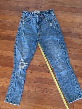 Abercrombie & Fitch Light Blue Skinny High-Rise Jeans
